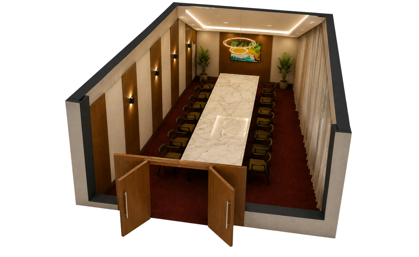 3D Room Layout
